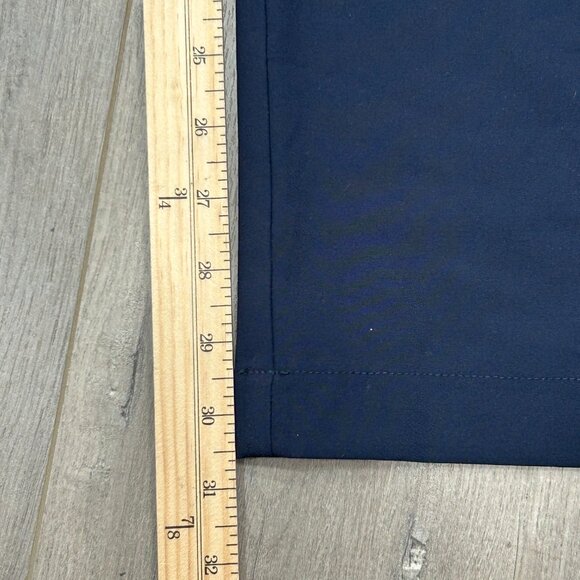 Djerf Avenue Navy UR AN ANGEL Wide Leg High Waist Tailored Dress Pants Size S - Picture 4 of 12